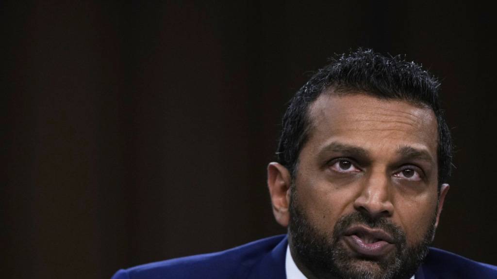 ARCHIV - FBI-Direktor Kash Patel (Archivbild): Foto: Julia Demaree Nikhinson/AP/dpa