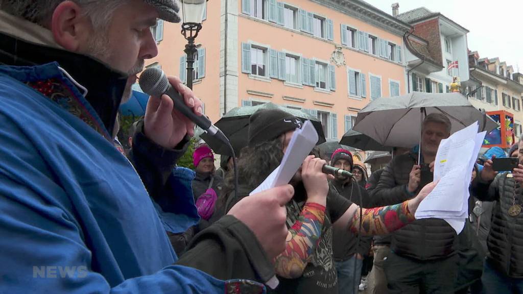 Besonderer Brauch an Solothuner Fasnacht