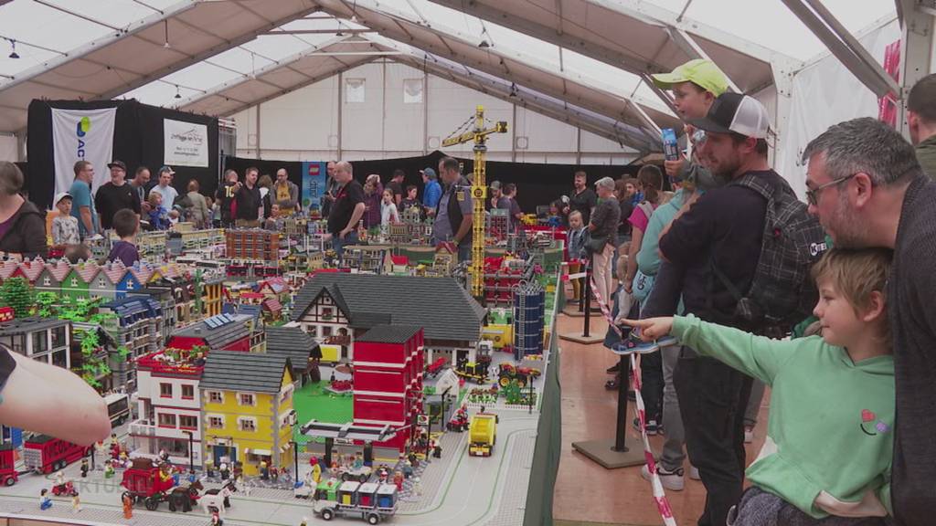 Legendäre Bausteine: In Solothurn lässt die grösste Schweizer Lego-Ausstellung Gross und Klein staunen
