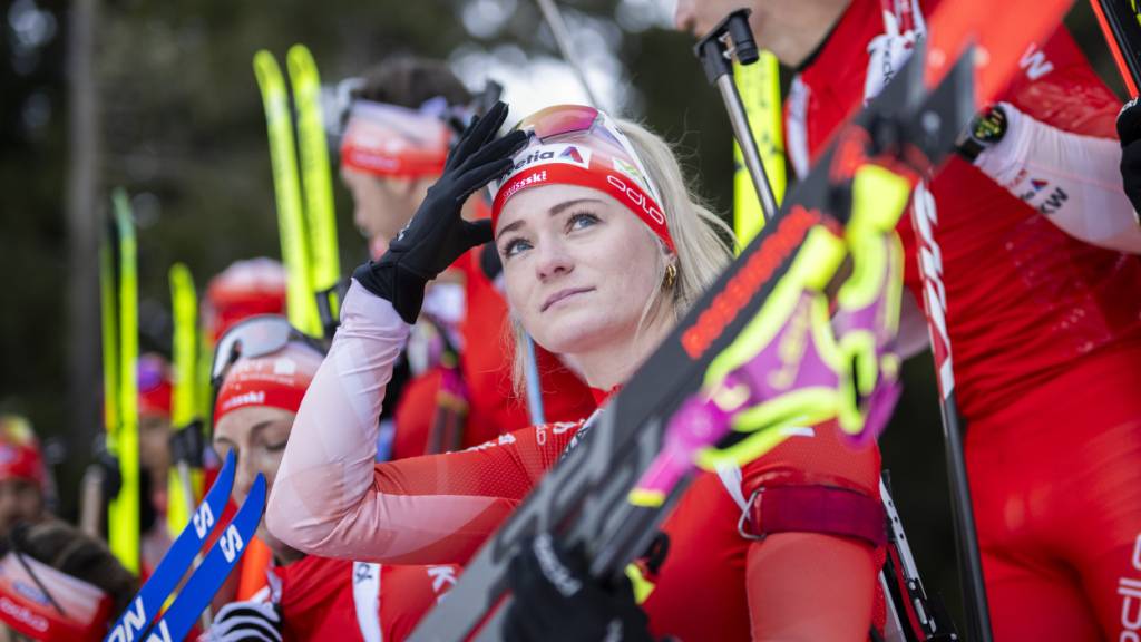 Hervorragend in Form: die Schweizer Biathletin Amy Baserga