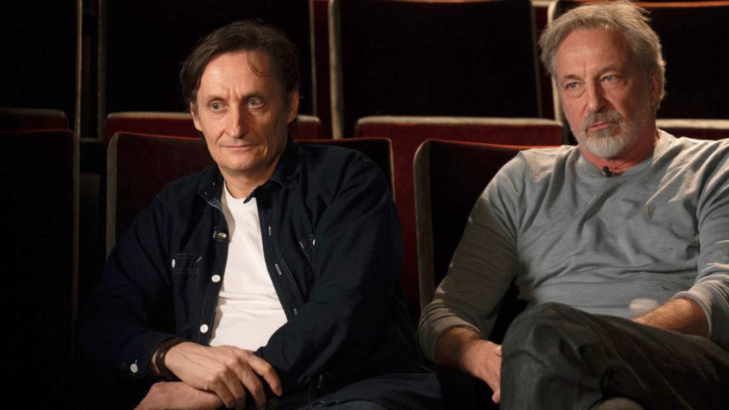 Martin Schilt (links) zusammen mit seinem Co-Regisseur Bernard Weber.