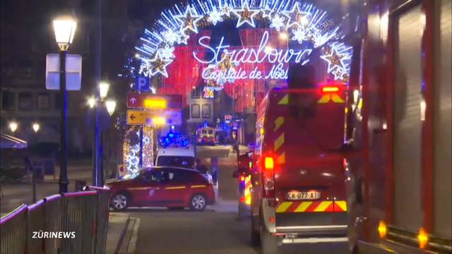 Zwei Tote nach Anschlag auf Strassburger Weihnachtsmarkt