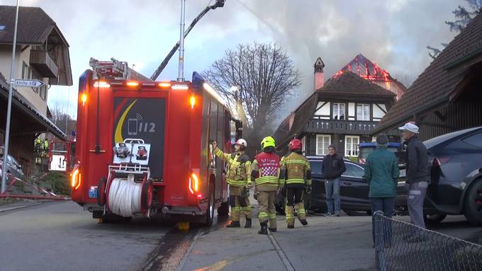 Feuer zerstört «Johns kleine Farm» in Kallnach