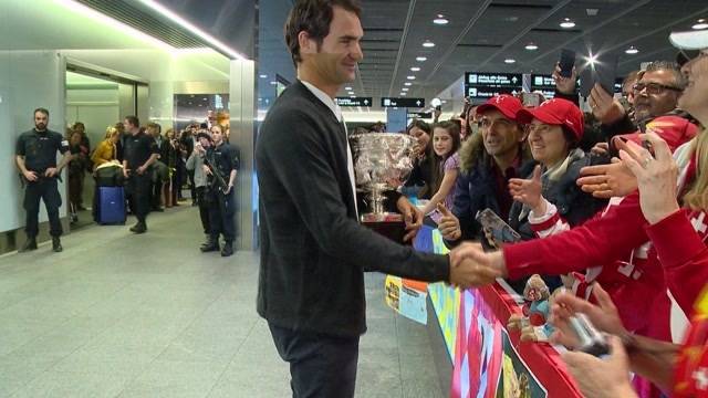 Tennis-König zurück in der Schweiz