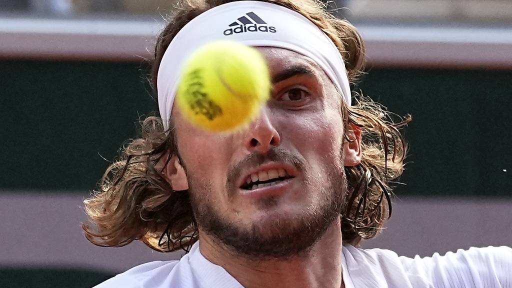 Während der gesamten Sandplatz-Saison hatte Tsitsipas die Bälle stets optimal im Blickfeld