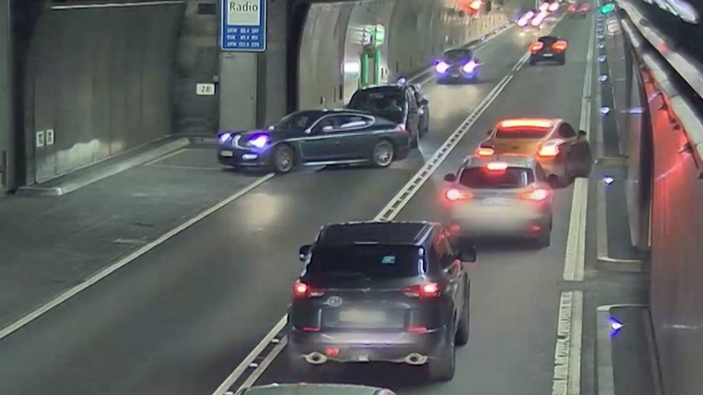 Deutscher kehrt im Gotthardtunnel um – per Strafbefehl verurteilt