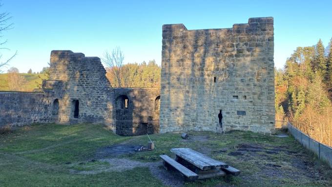 Sanierung abgeschlossen: Ruine Grasburg wieder öffentlich zugänglich