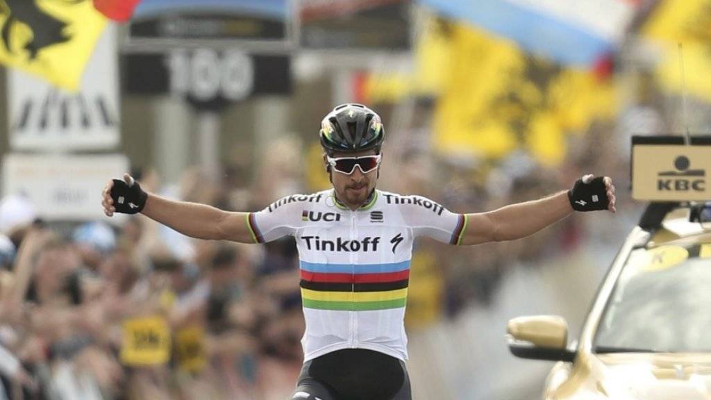 Weltmeister Peter Sagan wird auch Europameister