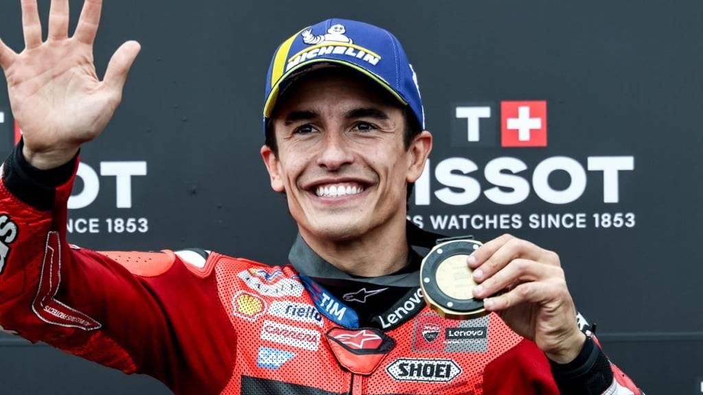 Marc Marquez siegt auf dem Sachsenring