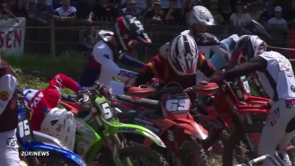 Internationale Grössen treffen sich in Muri zum Motocross-Rennen