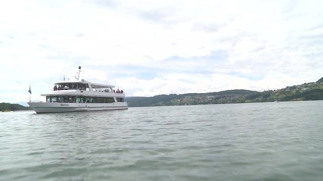 Grosse Rettungsübung auf dem Hallwilersee