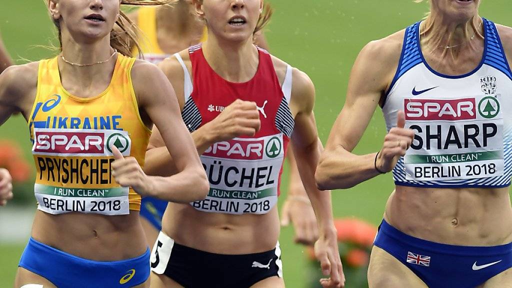 Wurde auf der Zielgeraden noch abgefangen: Die Schweizer 800-m-Läuferin Selina Büchel