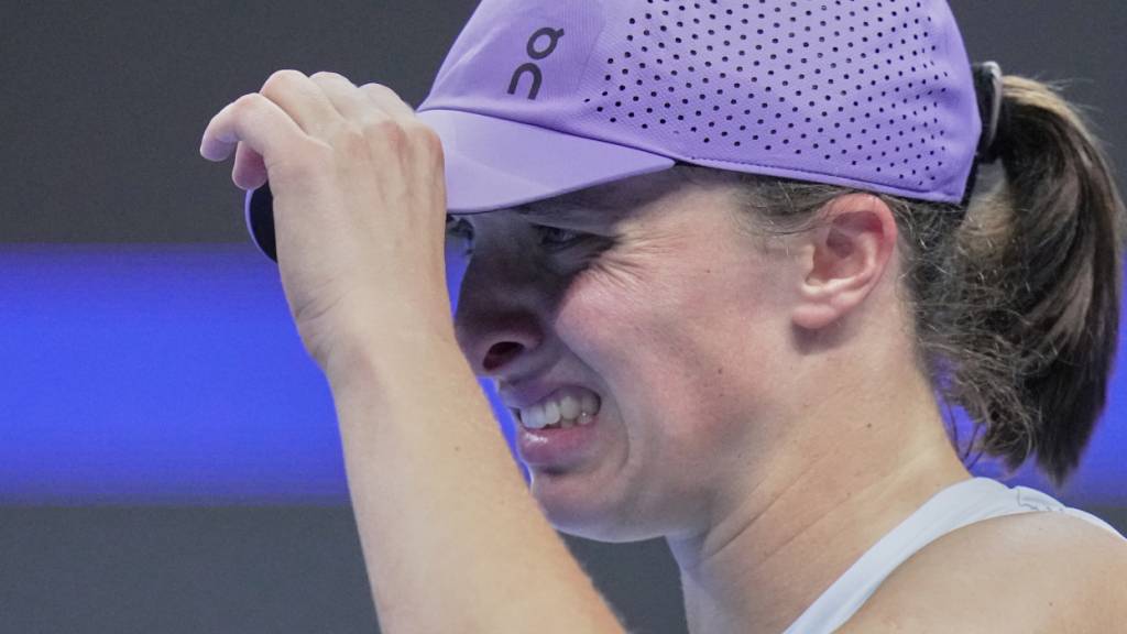 Lokerer Start in die WTA Finals: Iga Swiatek in Riad