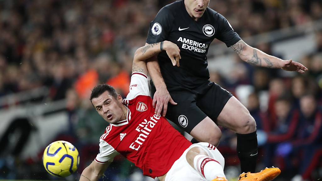 Granit Xhaka und Arsenal am Boden: Die Londoner verlieren gegen Brighton 1:2