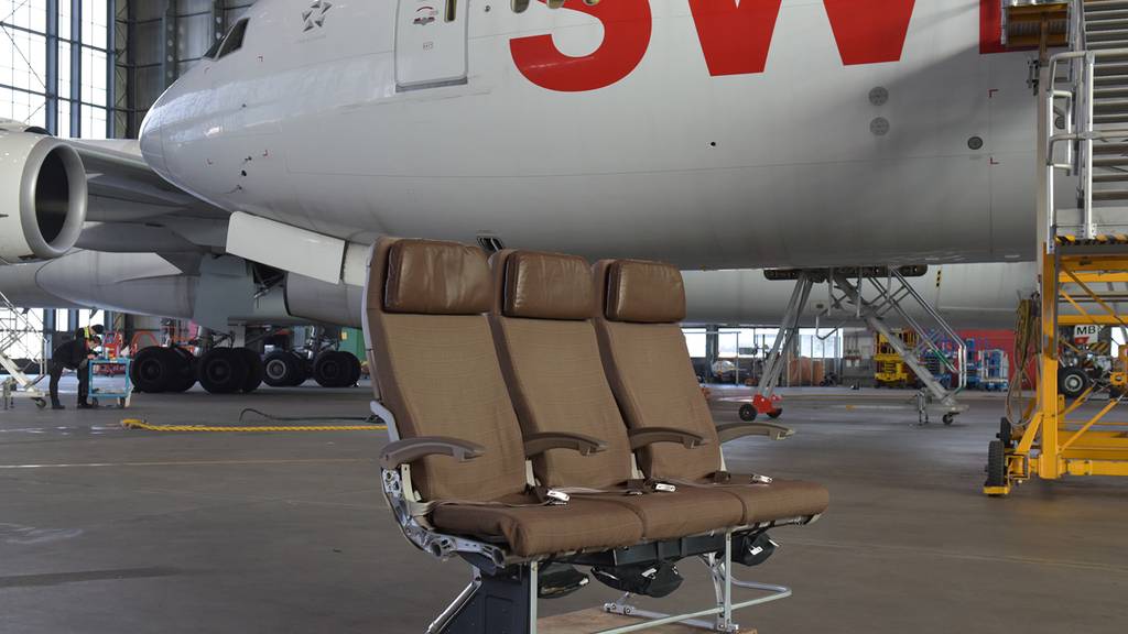 Swiss versteigert Economy Class Sitze für guten Zweck