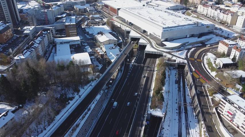 Keine dritte Rosenberg-Röhre: Befürworter fürchten Verkehrskollaps in St.Gallen