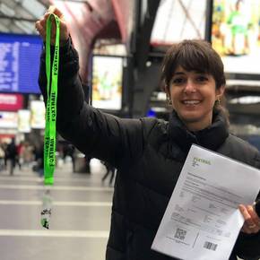 Céline glaubt, die Lösungen schon vorweg zu kennen...