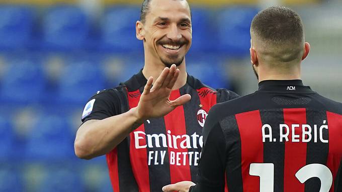 Inter lässt Federn - Ibrahimovic trifft beim Comeback für Milan