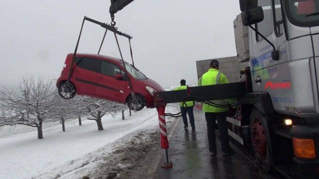 Unfälle wegen Schnee