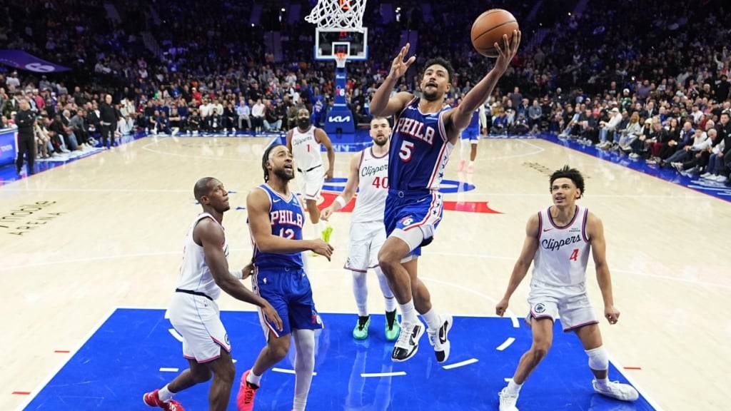 Die Philadelphia 76ers gewinnen gegen die Los Angeles Clippers
