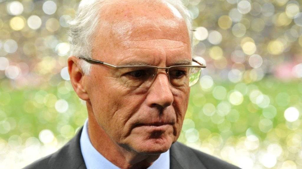 Franz Beckenbauer räumt Fehler in der Affäre um die WM 2006 ein