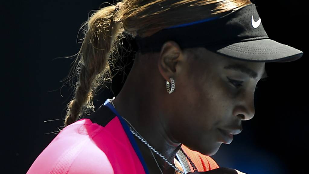 Serena Williams ging die ersten Aufgaben in Melbourne äusserst konzentriert an.