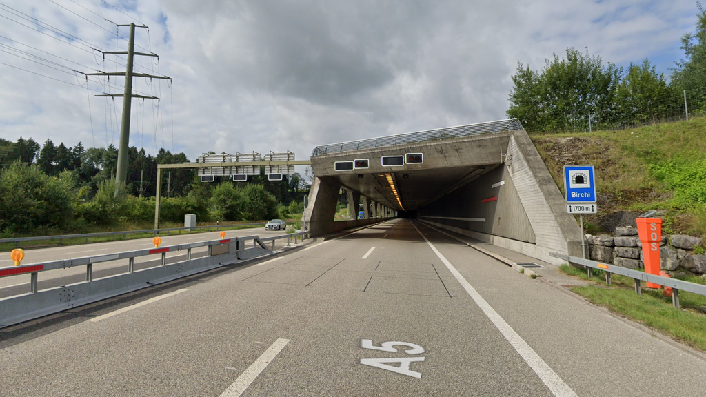 Birchi-Tunnel ist wegen Sicherheitschecks nachts gesperrt