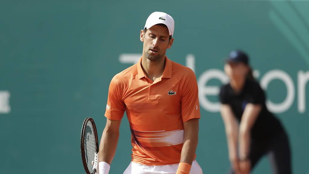 Novak Djokovic blieb beim Heimturnier in Belgrad im Final nur die Rolle des Verlieres