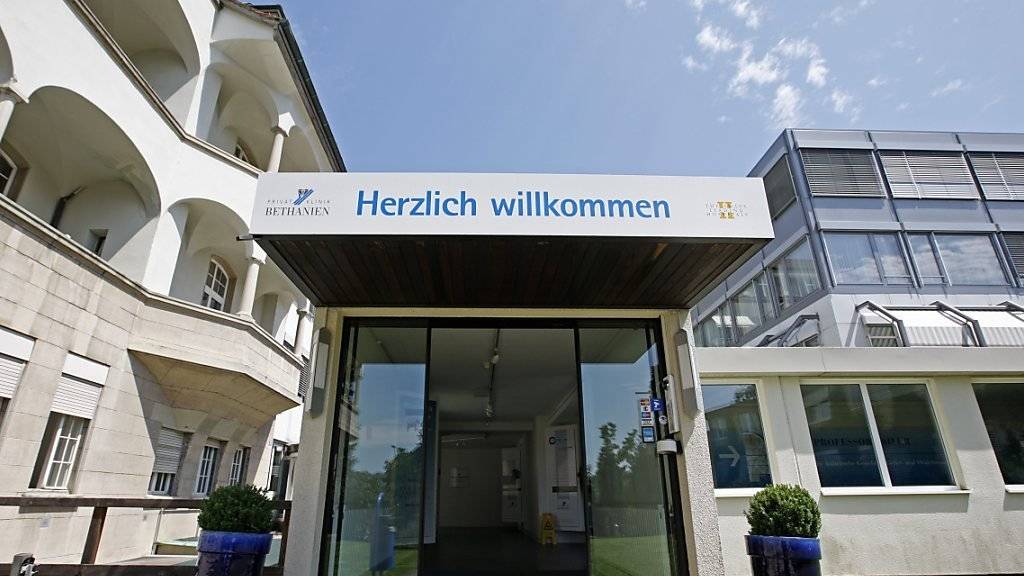 Die Privatspitäler von Aevis Victoria - im Bild Bethanien in Zürich - begrüssten von Januar bis Juni mehr ausländische Patienten.