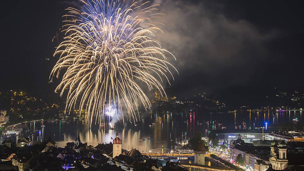 Feuerwerk zum Abschluss: 2018 fand das vorerst letzte Luzerner Fest statt. (Archivbild)