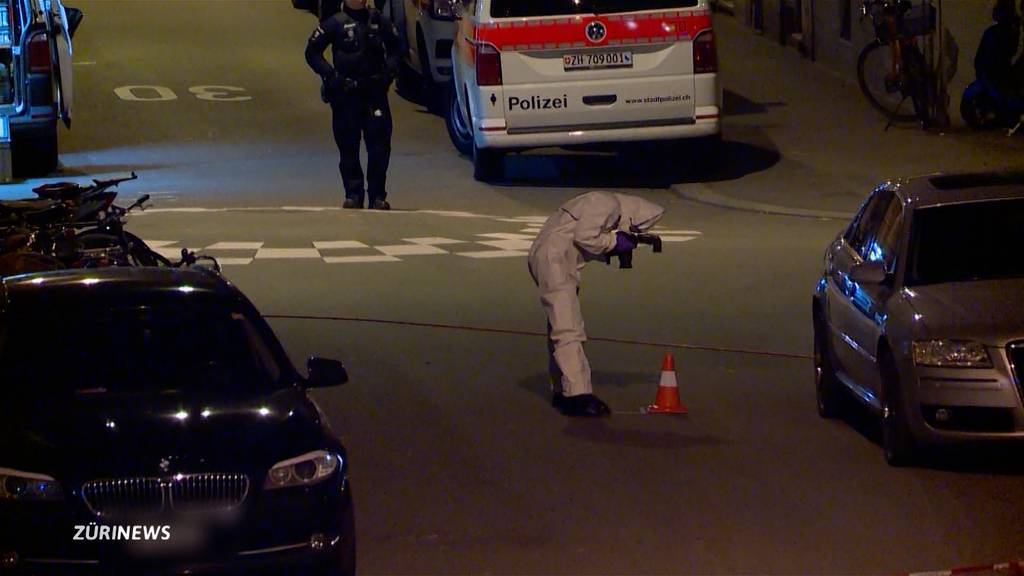 Schussabgabe vor Bar Neugasshof an der Langstrasse