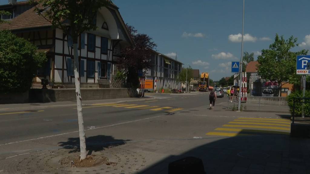 Die Kreuzung Oberdorfstrasse-Schöneggweg wird saniert und vergrössert. 