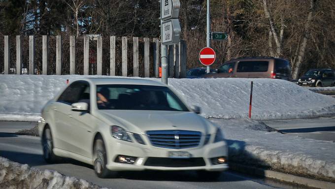 «Wild-WEF» auf den Autobahnen