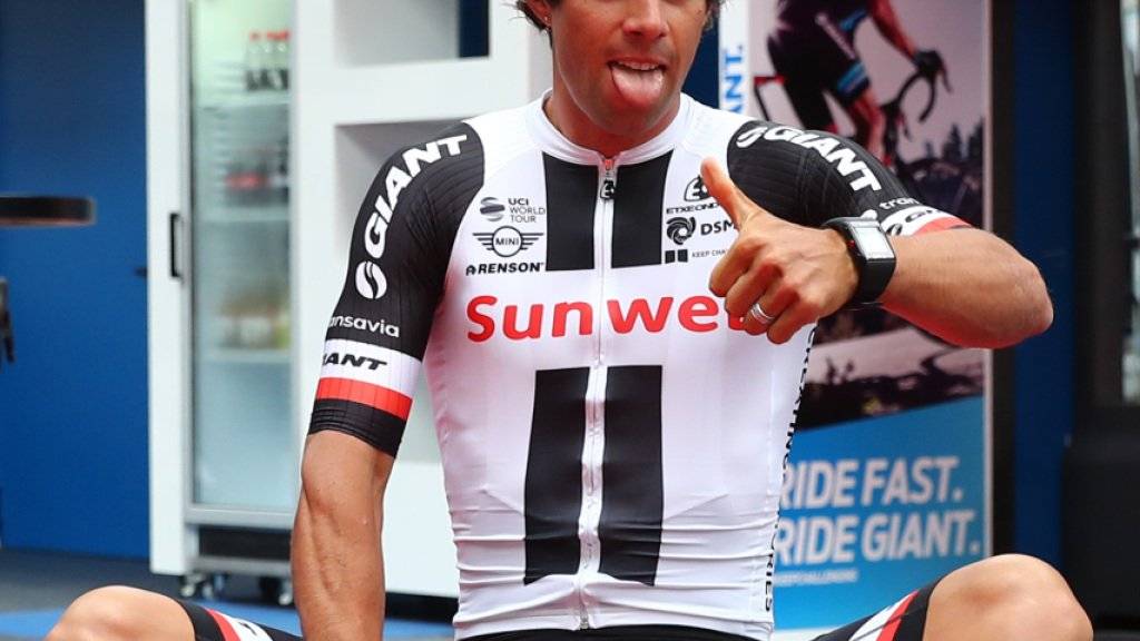 Der australische Radrennfahrer Michael Matthews vom Team Sunweb