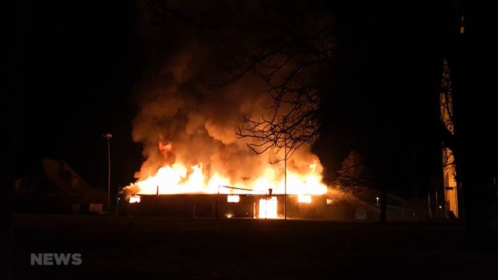 Schönbühl: Flammen zerstören Teile einer Schreinerei