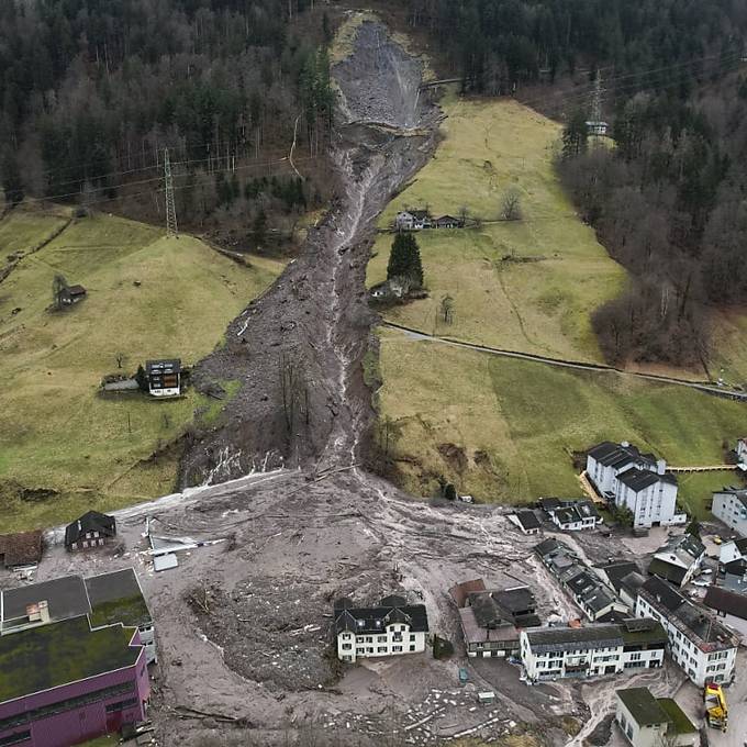 Keine Schuldzuweisung nach Erdrutschen in Schwanden GL