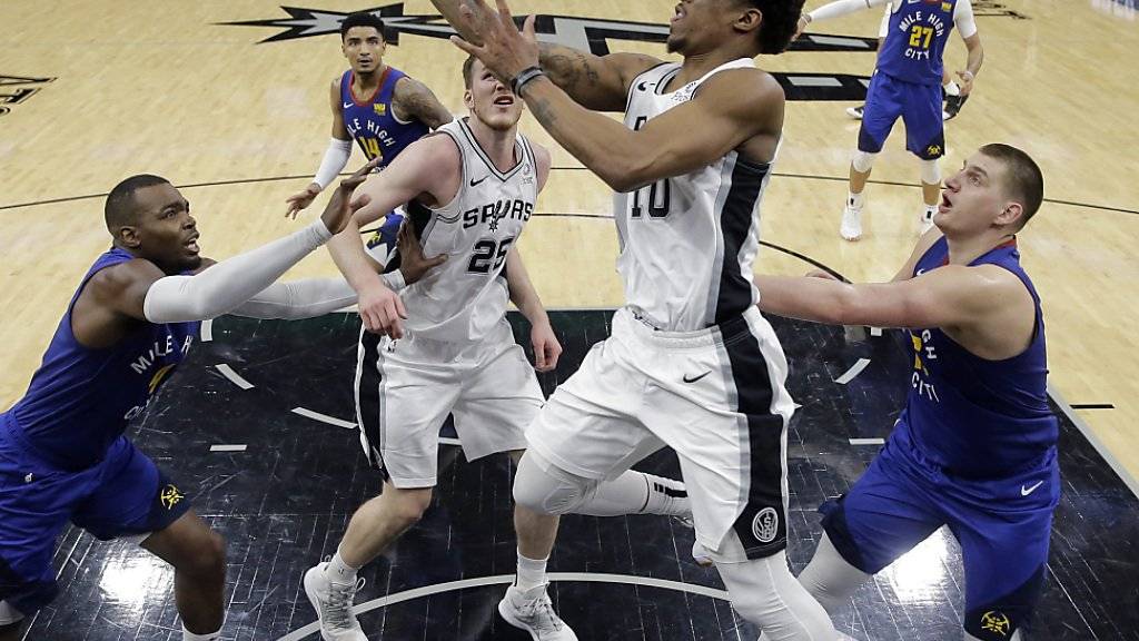 DeMar DeRozan und die San Antonio Spurs erzwangen gegen die Denver Nuggets ein entscheidendes 7. Spiel