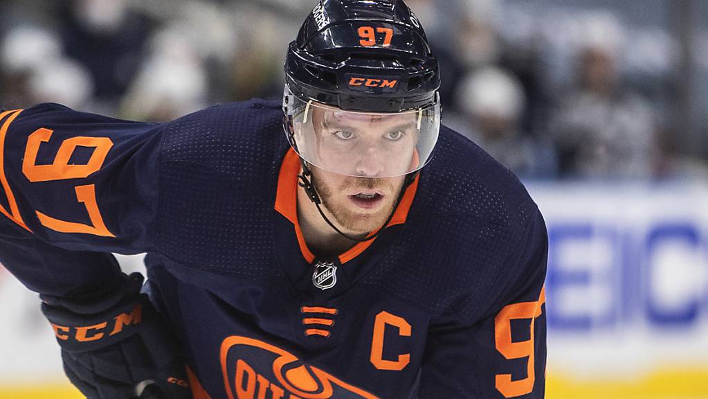 Connor McDavid, Captain der Edmonton Oilers, ist der MVP der NHL-Saison 2020/21.