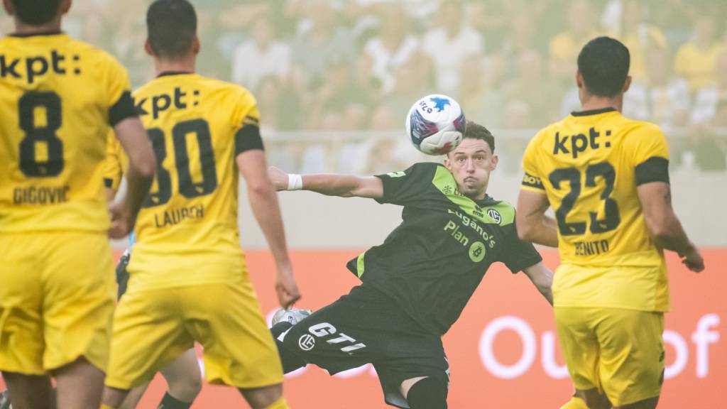 Lugano und YB teilen die Punkte vor vollen Rängen