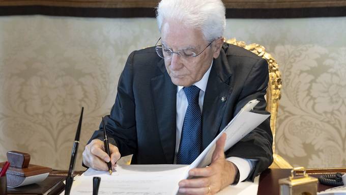 Italiens Staatschef löst Parlament auf
