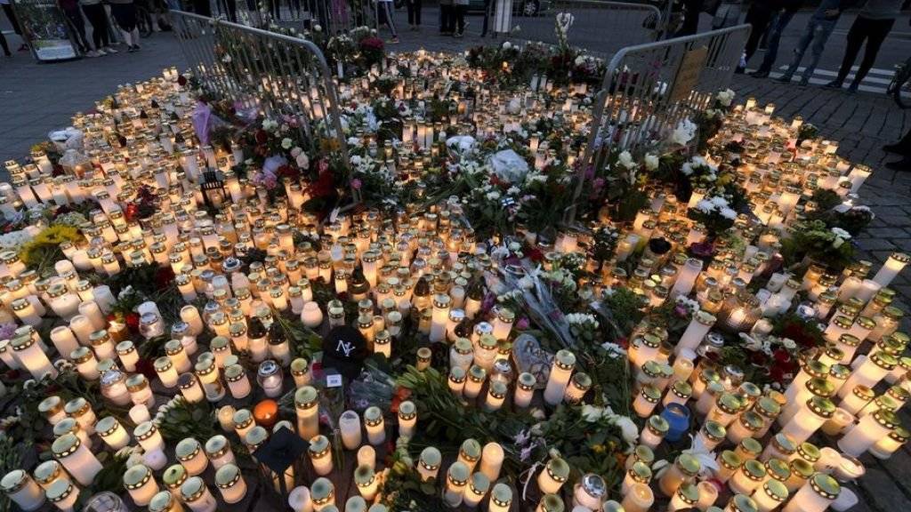 Der Marktplatz von Turku am 19. August, einen Tag nach der Messerattacke, bei der zwei Frauen getötet und acht weitere Menschen verletzt wurden. (Archiv)
