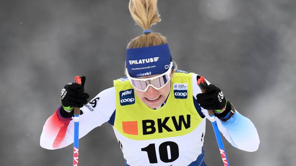Um vier Hundertstel am Finaleinzug gescheitert: Nadine Fähndrich gab im Weltcup-Sprint in Davos alles