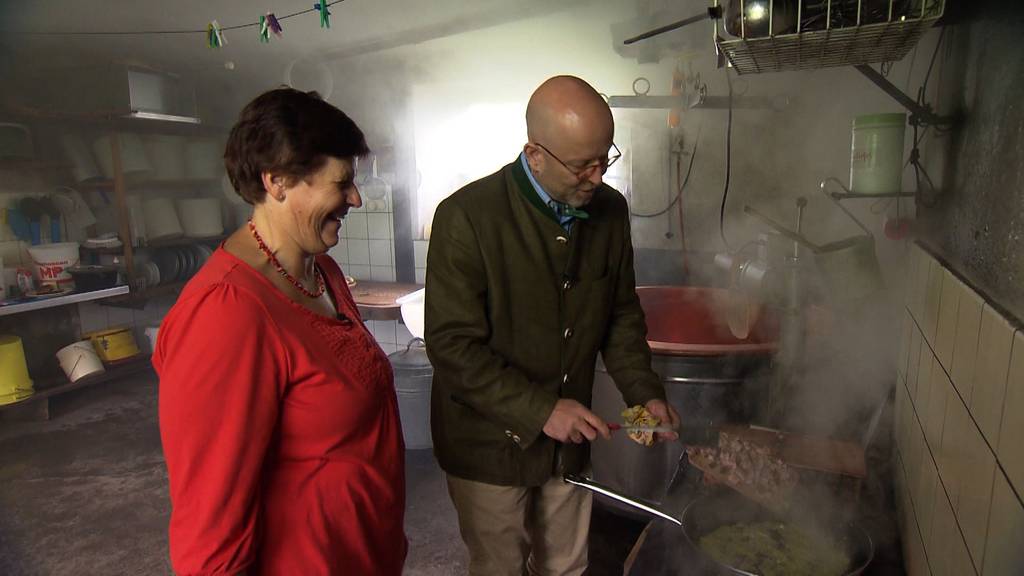 Heute kocht Ruth