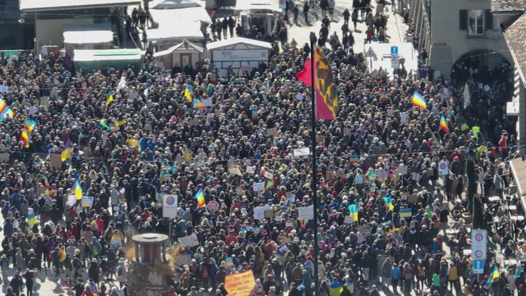 Demonstrationen in Bern