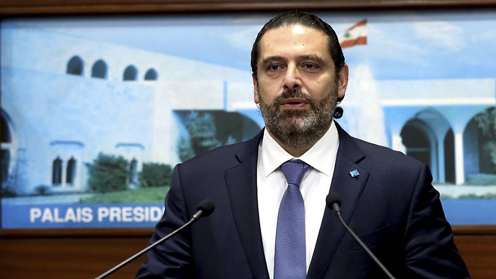 Hat sich dem Druck der Strasse gebeugt und seinen Rücktritt angekündigt: Der libanesische Ministerpräsident Saad Hariri. (Archiv)