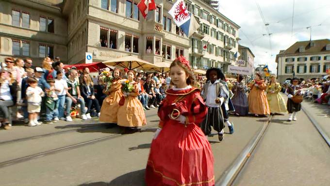 So bunt war der Kinderumzug