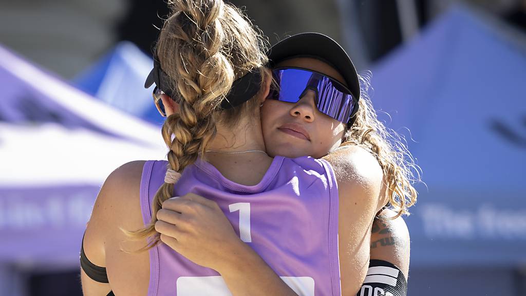 Glänzend in Form und auf dem Weg an die Olympischen Spiele: Esmée Böbner (li.) und Zoé Vergé-Dépré. (Archivbild)