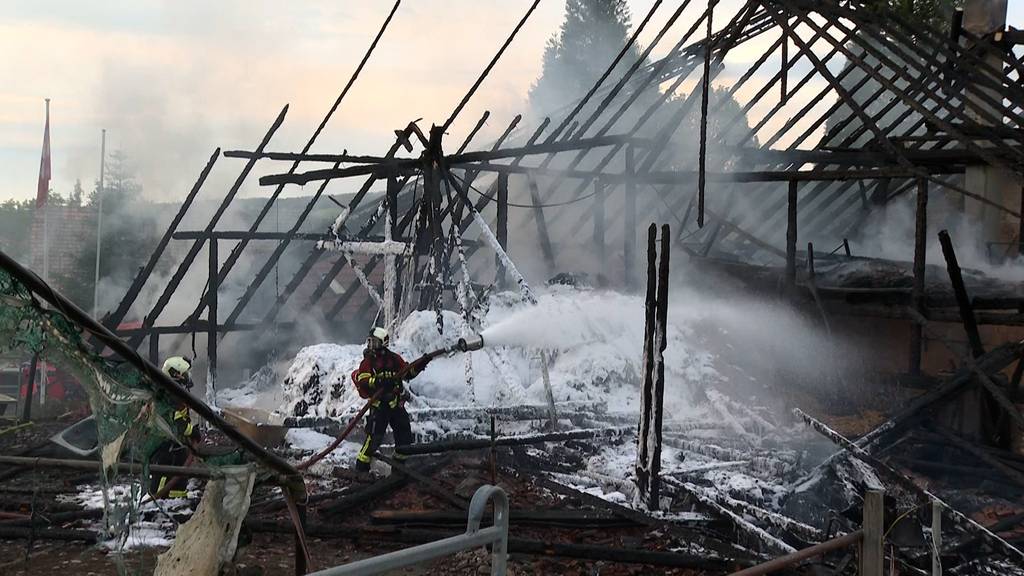 Bauernhaus in Gontenschwil bei Brand zerstört