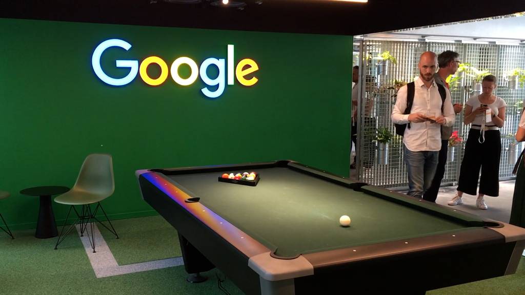 So sieht der neue Google-Standort in Zürich von innen aus