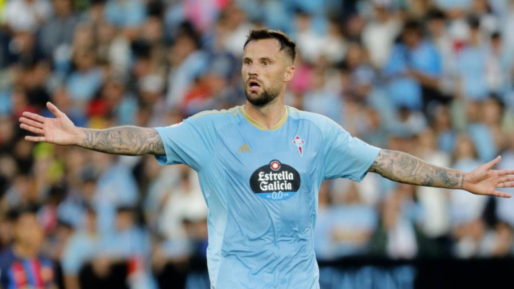 Haris Seferovic im Einsatz für Celta Vigo.